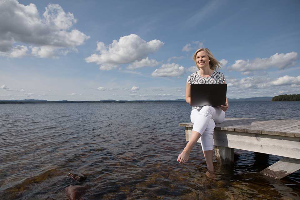 På bryggan